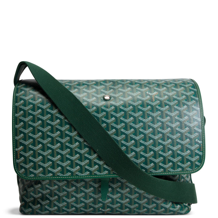GOYARD Goyardine Capetien Messenger - Green OUTLET FINAL SALE