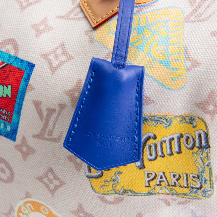 LOUIS VUITTON Speedy Soft 30 - Canvas Monogram Dune w/ Patchwork