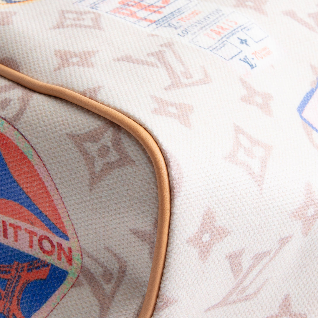LOUIS VUITTON Speedy Soft 30 - Canvas Monogram Dune w/ Patchwork