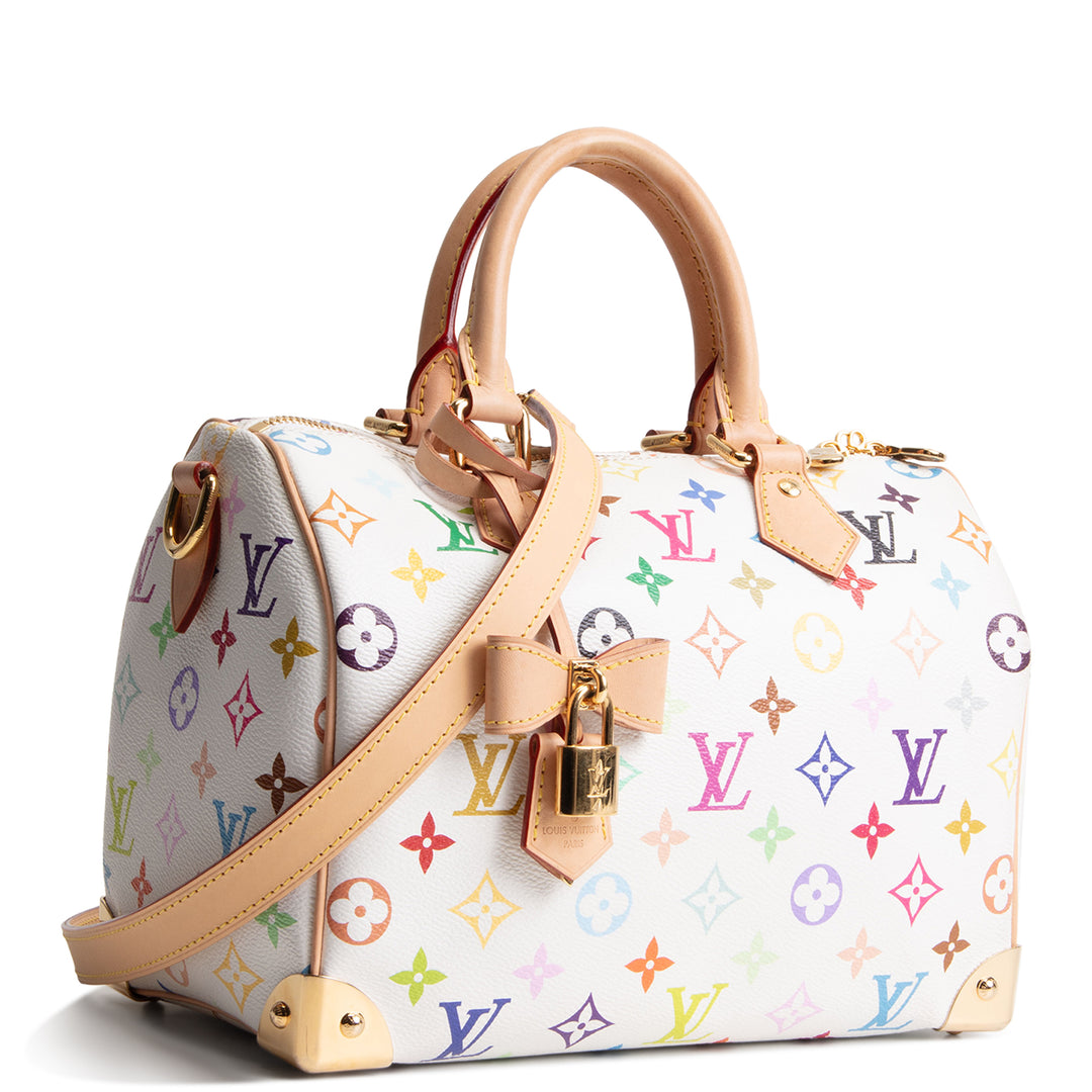 LOUIS VUITTON x TM Multicolore Speedy 25 Bandouliere