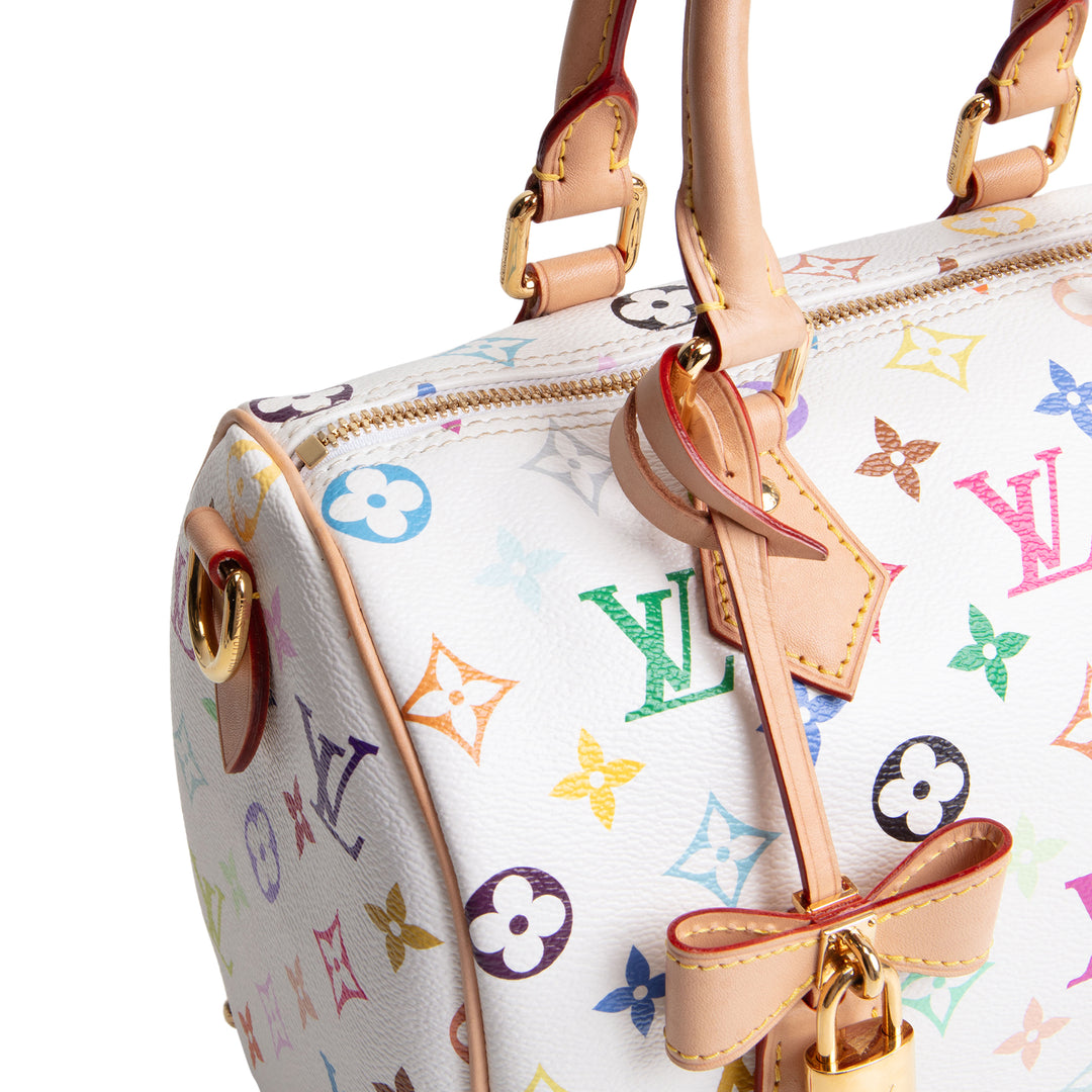 LOUIS VUITTON x TM Multicolore Speedy 25 Bandouliere