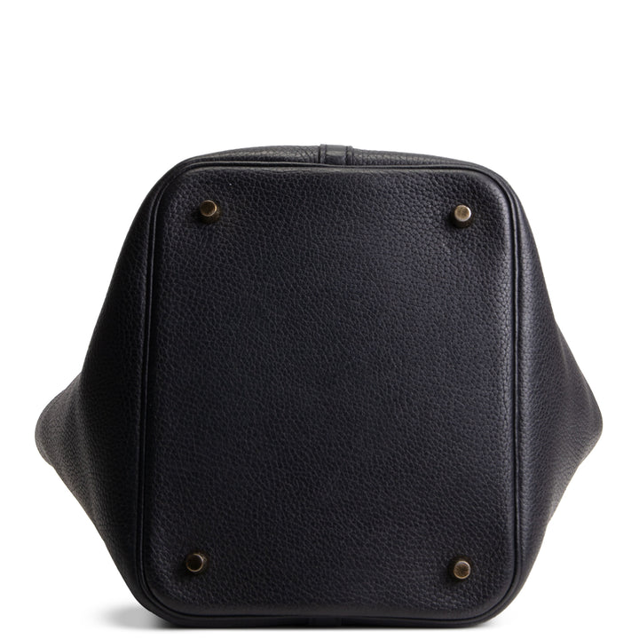 HERMES Clemence Picotin Lock 22 - Black/ Noir