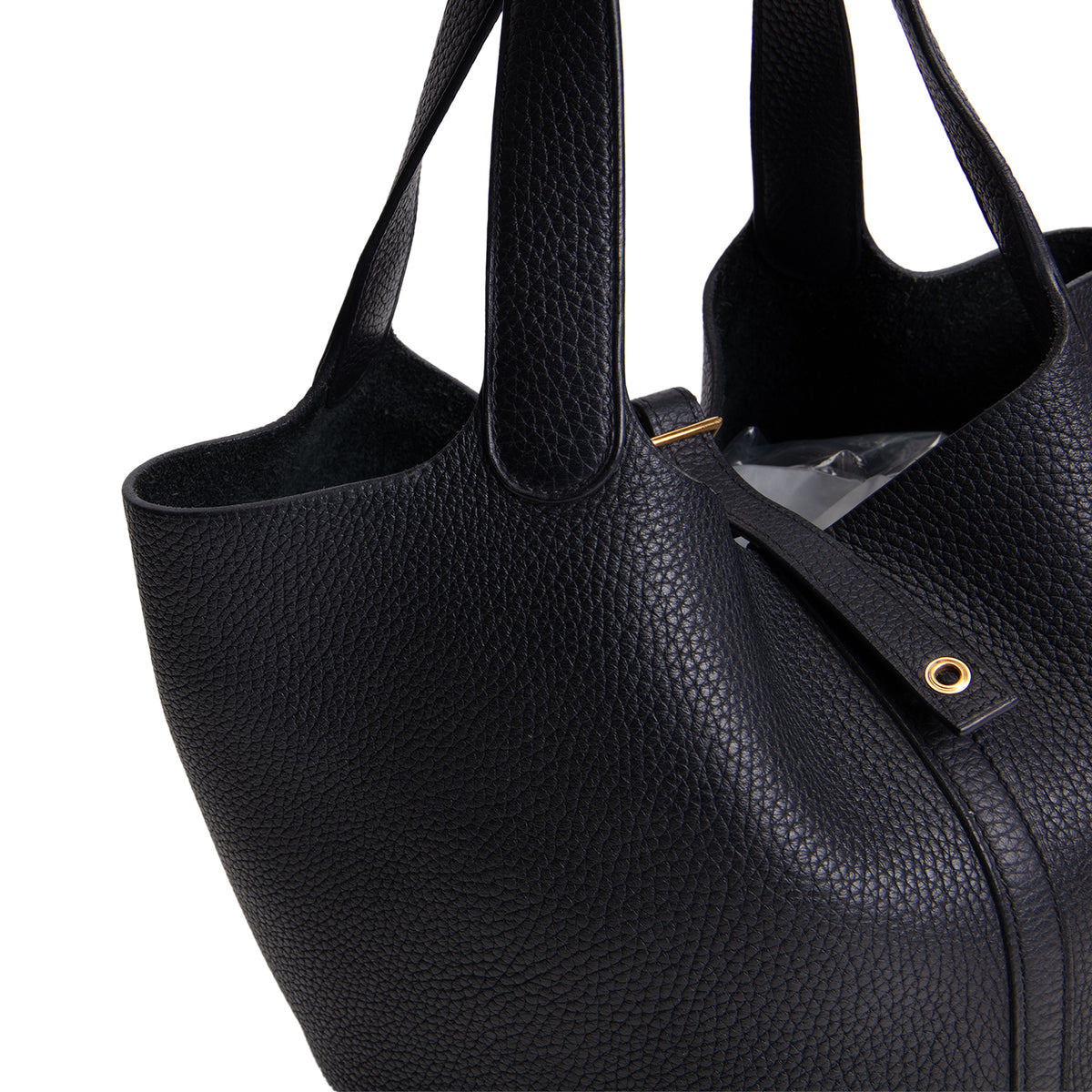 HERMES Clemence Picotin Lock 22 - Black/ Noir
