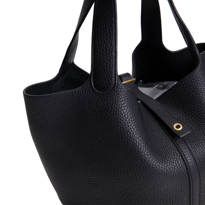 HERMES Clemence Picotin Lock 22 - Black/ Noir