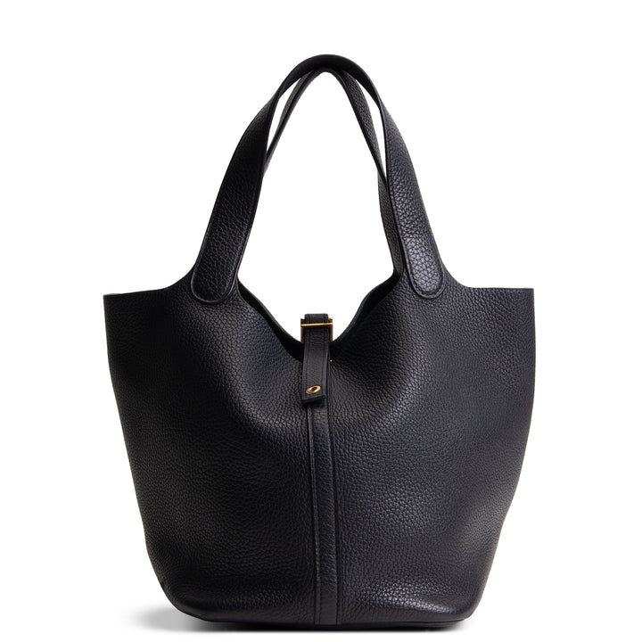 HERMES Clemence Picotin Lock 22 - Black/ Noir