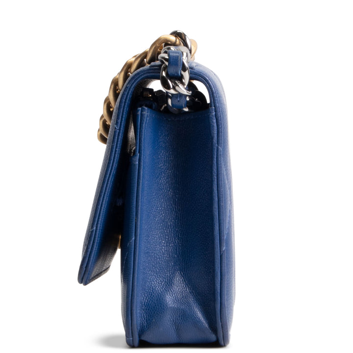 CHANEL 19 Wallet on Chain - Navy OUTLET FINAL SALE