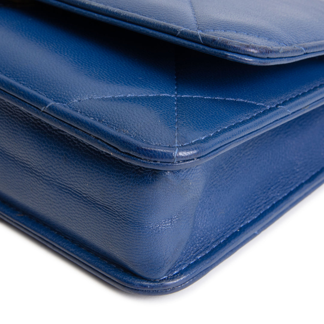 CHANEL 19 Wallet on Chain - Navy OUTLET FINAL SALE