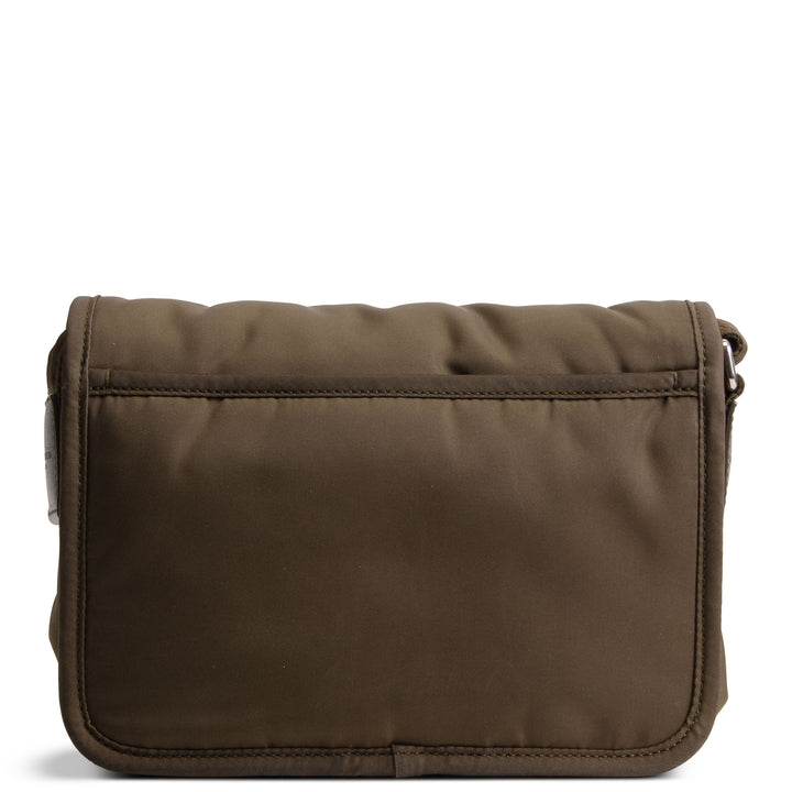 SAINT LAURENT Nylon Niki Messenger Bag - Olive Green