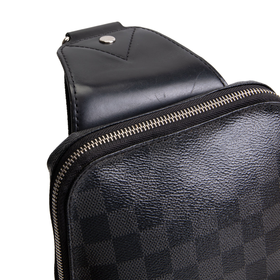 LOUIS VUITTON Damier Graphite Avenue Sling