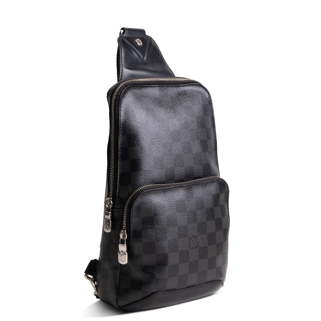 LOUIS VUITTON Damier Graphite Avenue Sling
