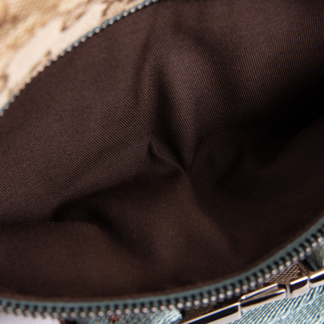 GUCCI GG Canvas Double Belt Bag