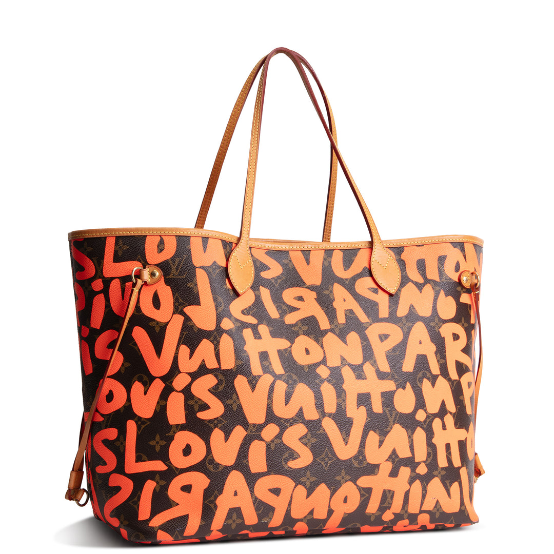 LOUIS VUITTON Monogram Graffiti Neverfull GM - No Pouch