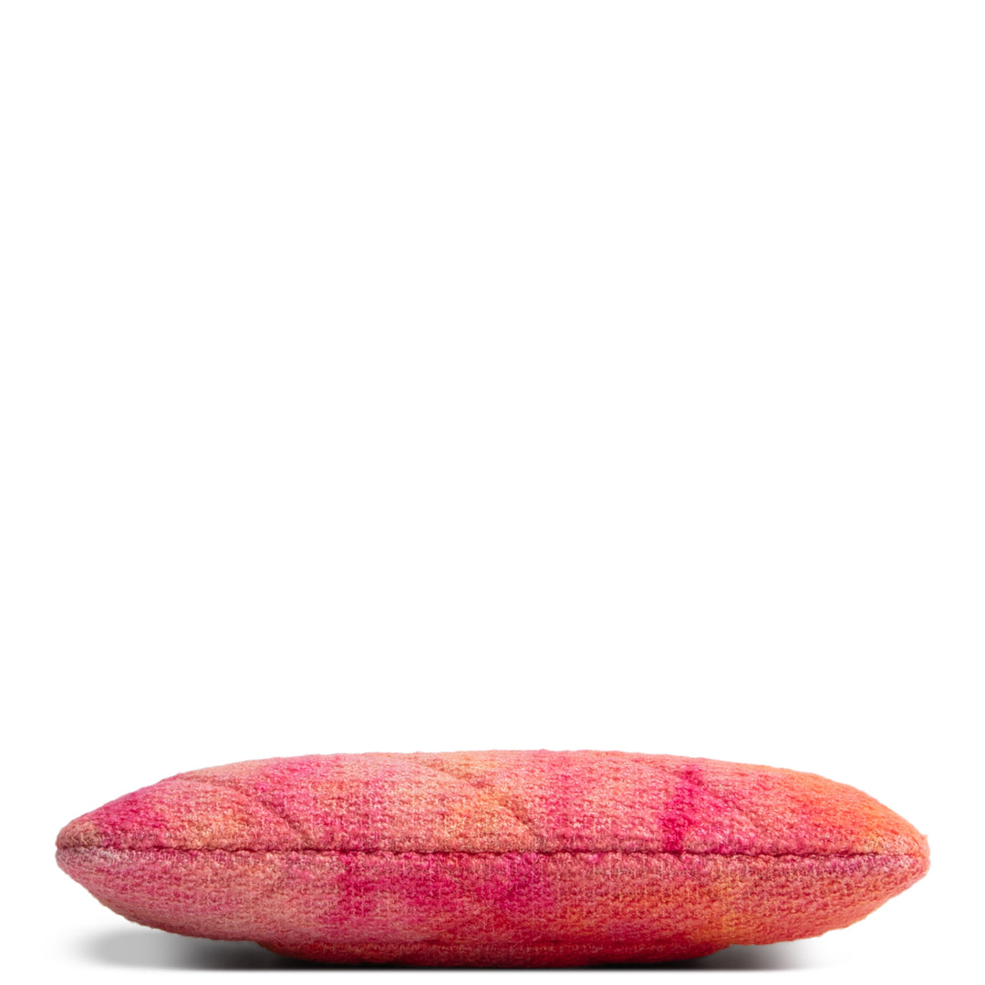 CHANEL Tweed Chanel 19 Cosmetic Case - Coral/Pink