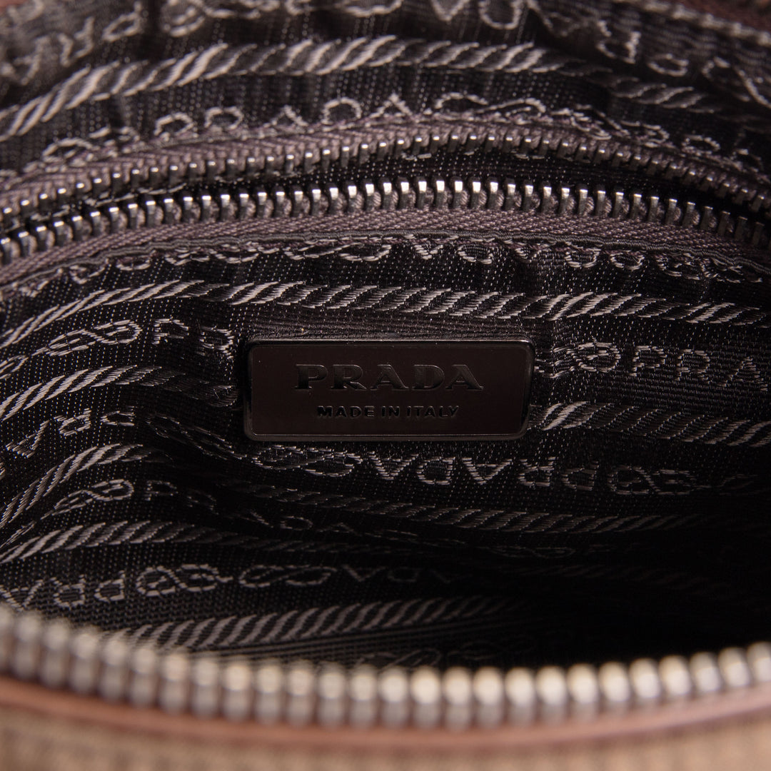 PRADA Small Tessuto Shoulder Bag