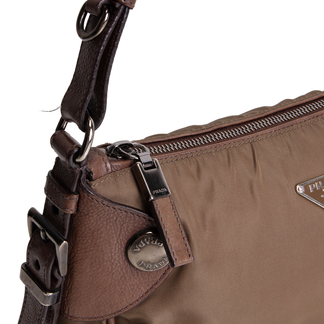 PRADA Small Tessuto Shoulder Bag