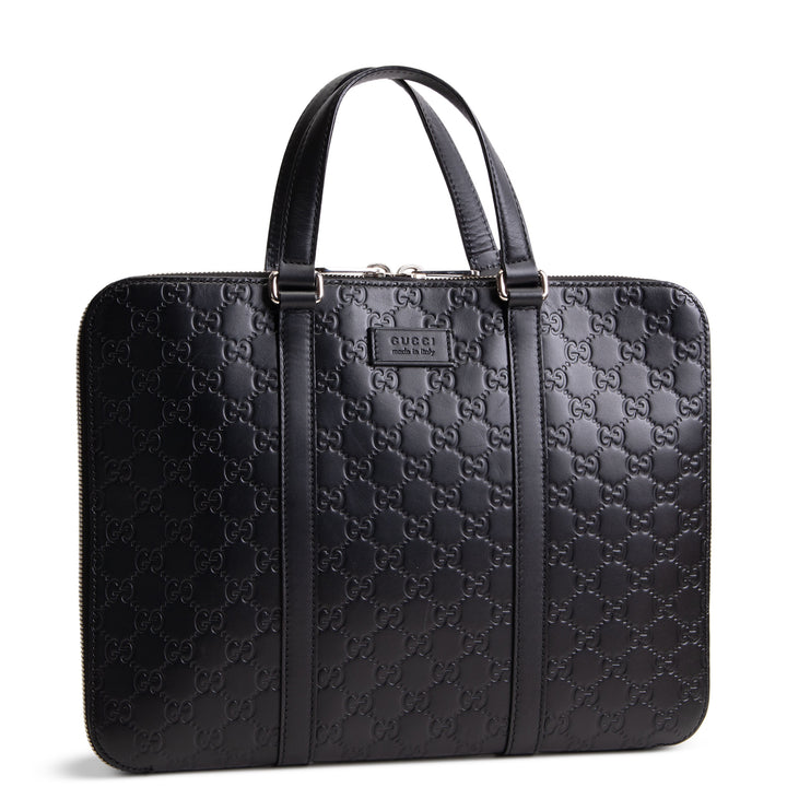 GUCCI Guccissima Laptop Case - Black