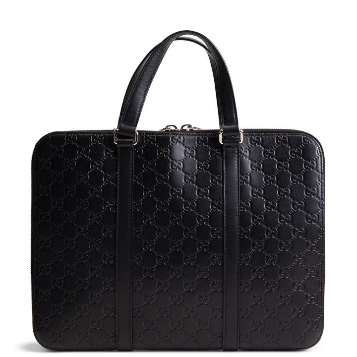 GUCCI Guccissima Laptop Case - Black