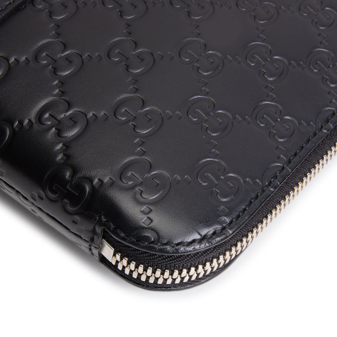 GUCCI Guccissima Laptop Case - Black