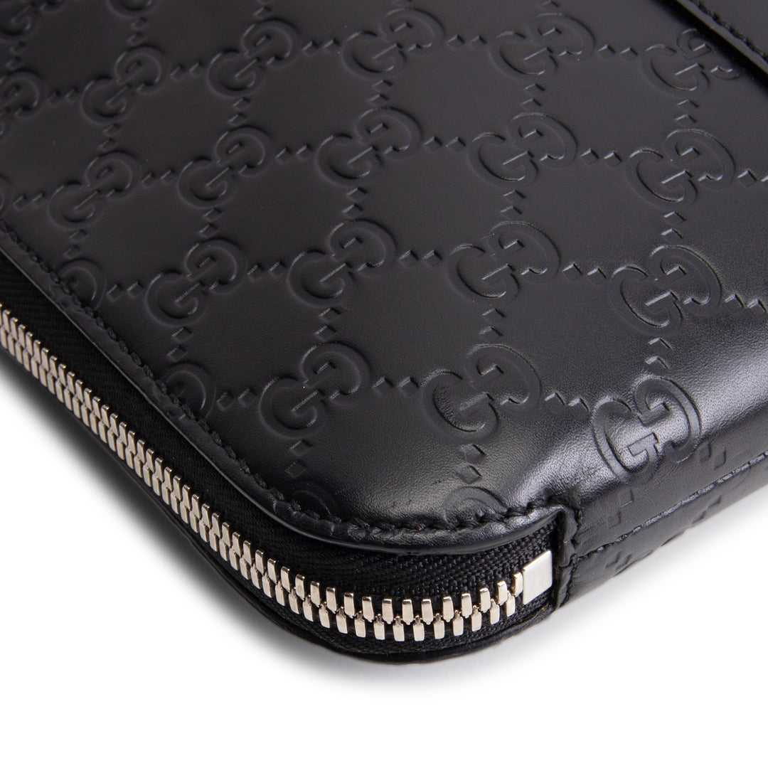 GUCCI Guccissima Laptop Case - Black