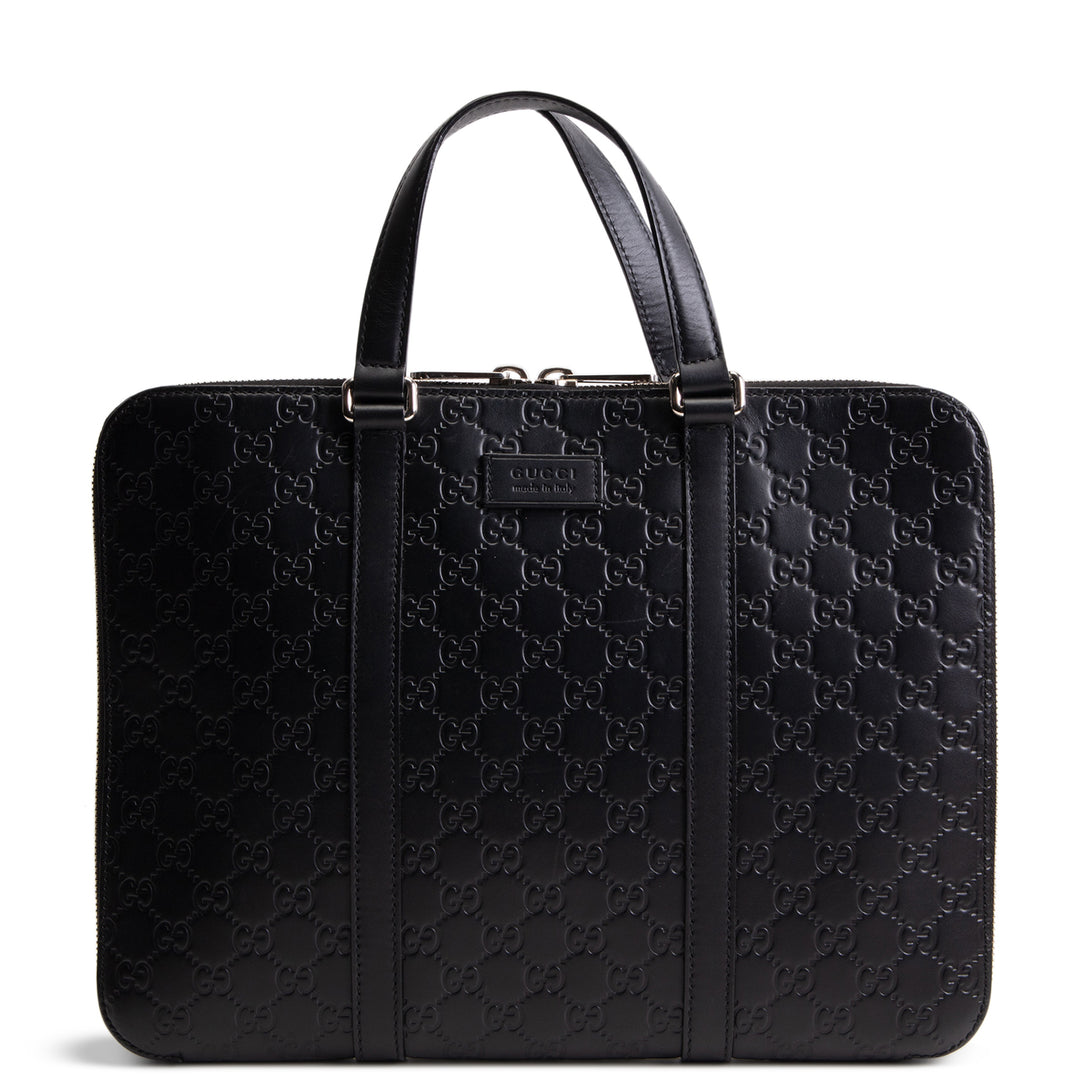 GUCCI Guccissima Laptop Case - Black