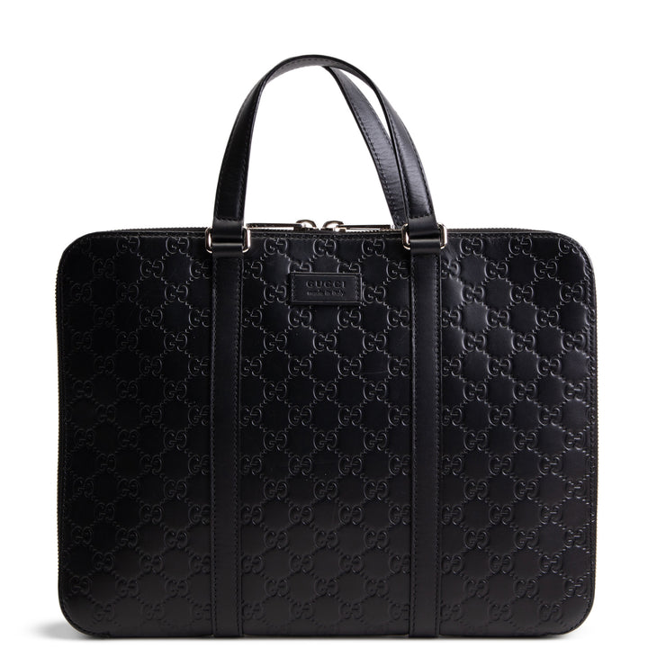 GUCCI Guccissima Laptop Case - Black