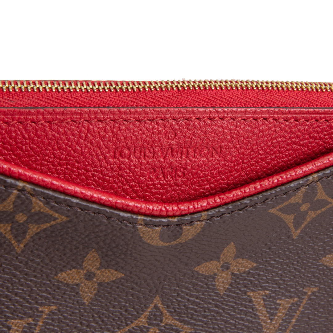 LOUIS VUITTON Monogram Pallas Clutch