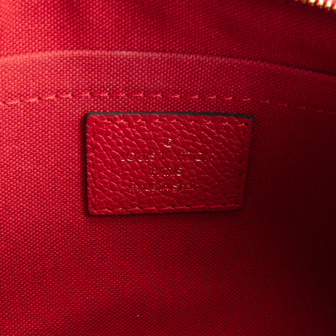 LOUIS VUITTON Monogram Pallas Clutch