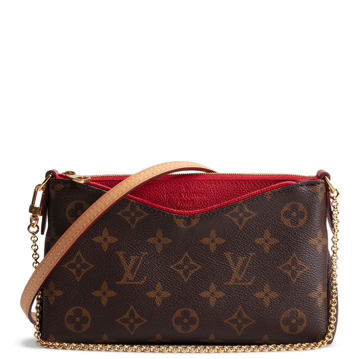 LOUIS VUITTON Monogram Pallas Clutch