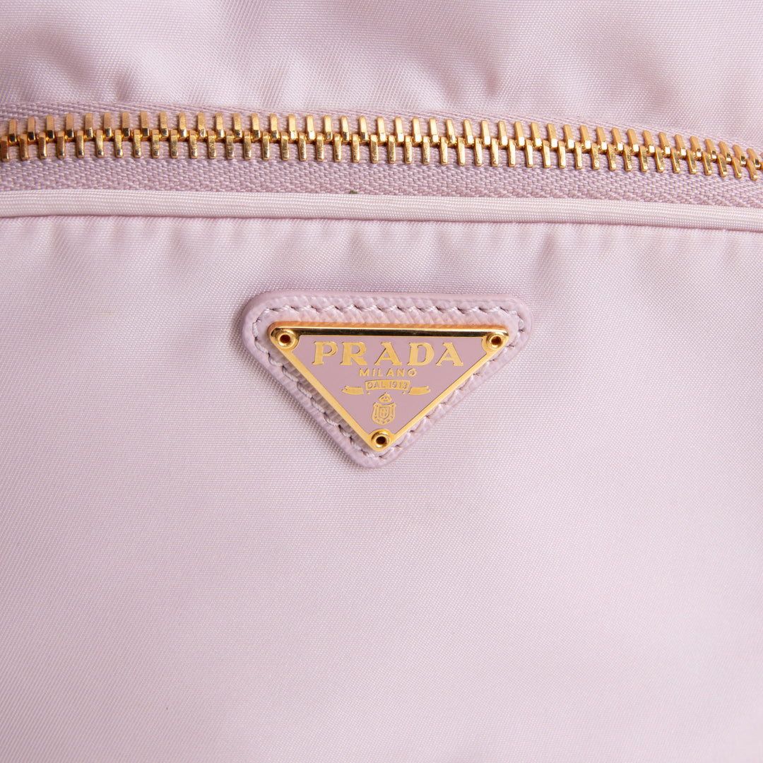 PRADA Re-Nylon Duet Bucket Bag - Pink