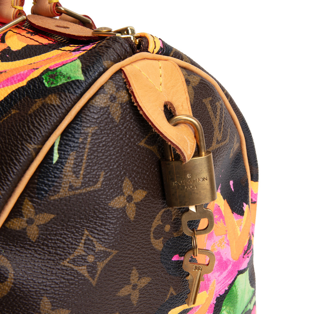 LOUIS VUITTON x Stephen Sprouse Rose Speedy 30