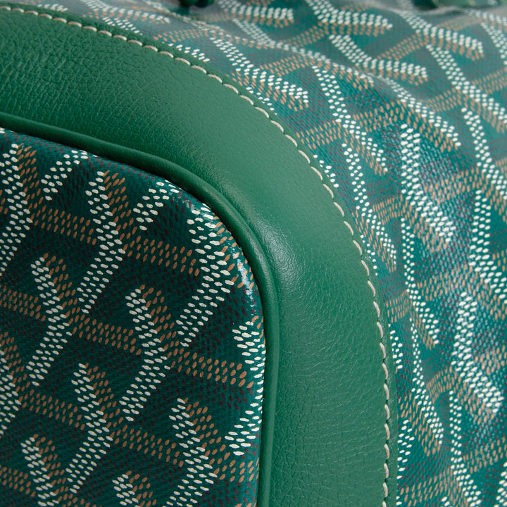 GOYARD Goyardine Petit Flot Bucket Bag - Green