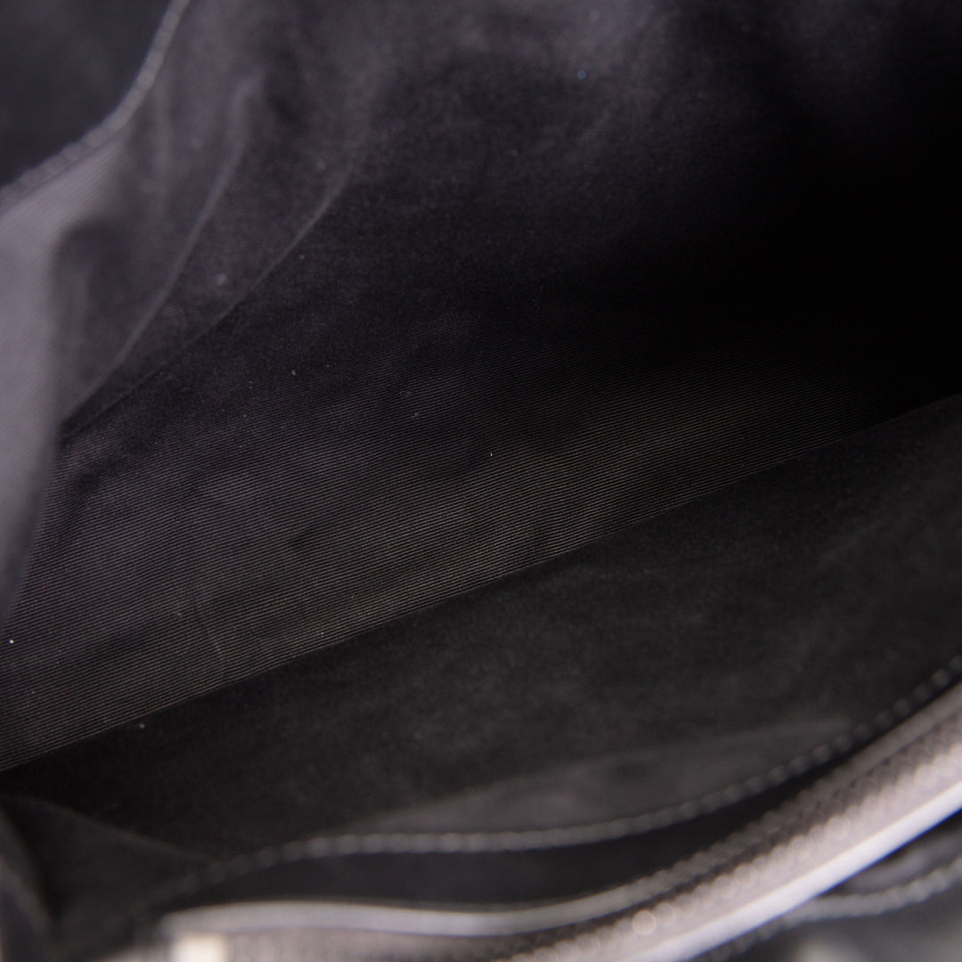 SAINT LAURENT Medium Loulou Shoulder Bag - Black