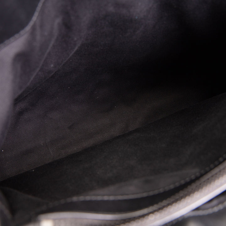 SAINT LAURENT Medium Loulou Shoulder Bag - Black