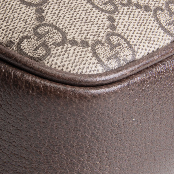 GUCCI GG Supreme Studded Ophidia Flap Shoulder Bag