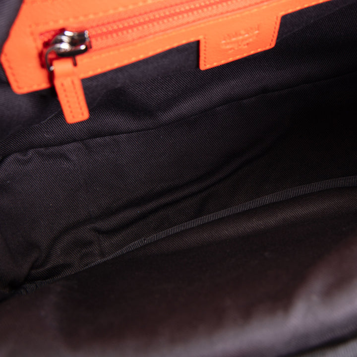 MCM Visetos Resnick Belt Bag - Blue/Orange
