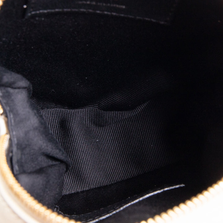 SAINT LAURENT Vinyle Belt Bag - Blanc Vintage