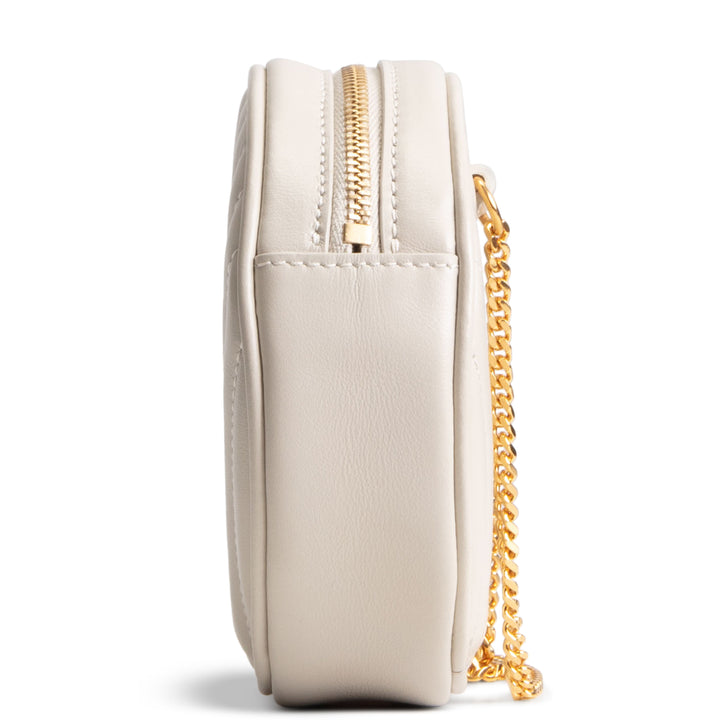 SAINT LAURENT Vinyle Belt Bag - Blanc Vintage