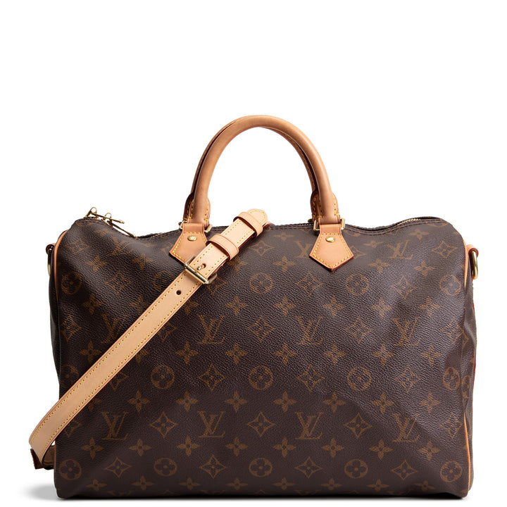 LOUIS VUITTON Monogram Speedy Bandouliere 35