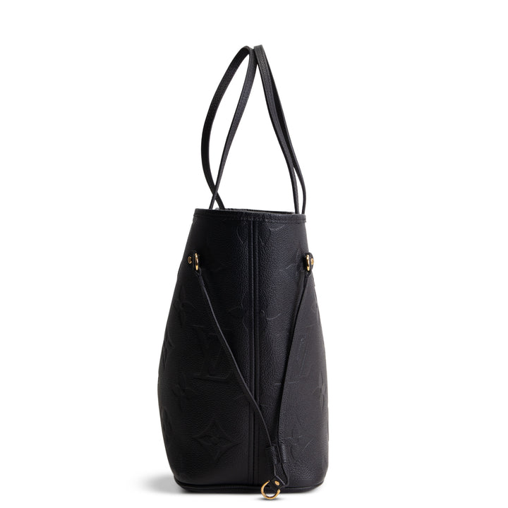 LOUIS VUITTON Monogram Giant Empreinte Neverfull w/ Pouch MM