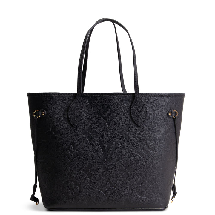 LOUIS VUITTON Monogram Giant Empreinte Neverfull w/ Pouch MM