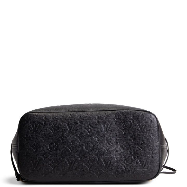 LOUIS VUITTON Monogram Giant Empreinte Neverfull w/ Pouch MM