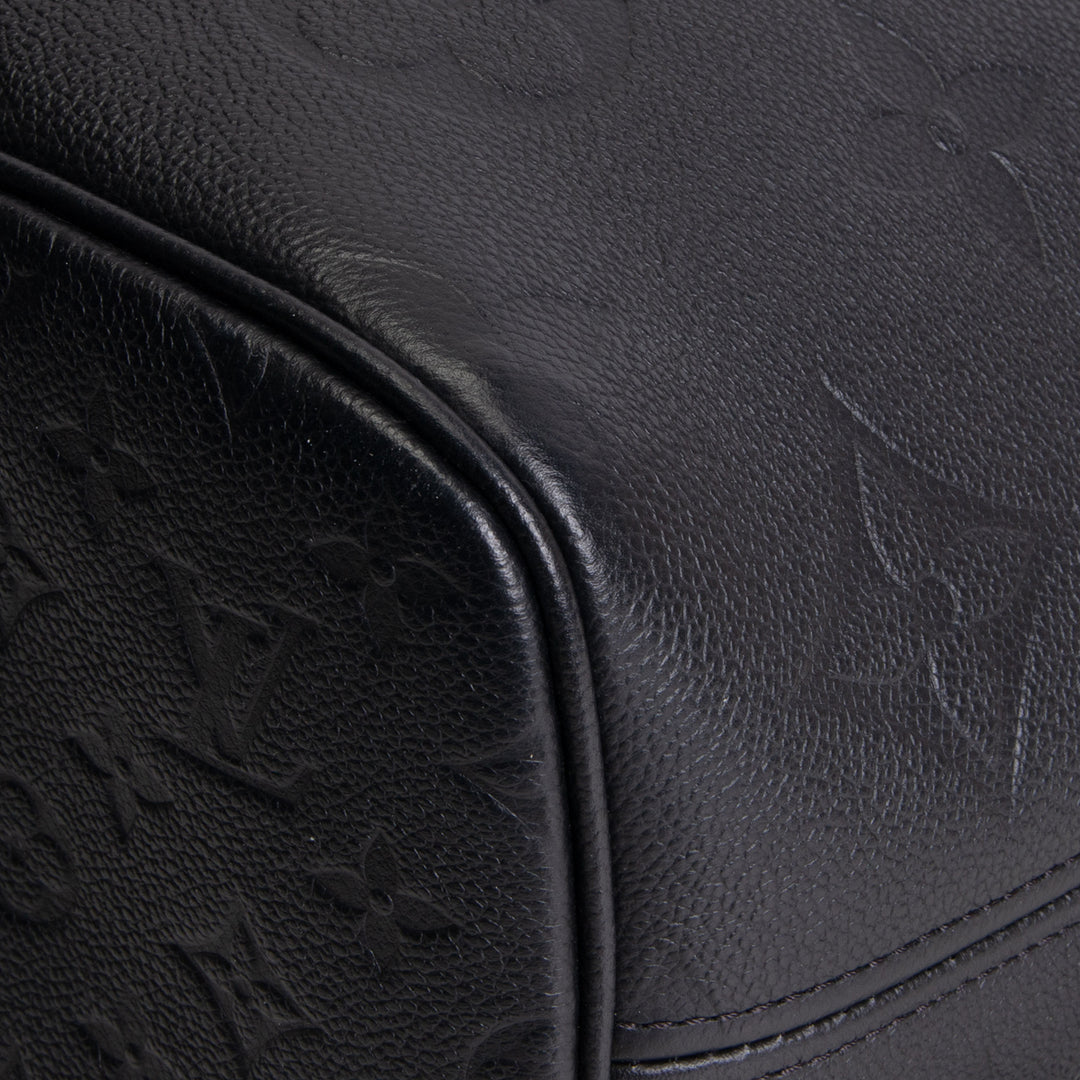 LOUIS VUITTON Monogram Giant Empreinte Neverfull w/ Pouch MM