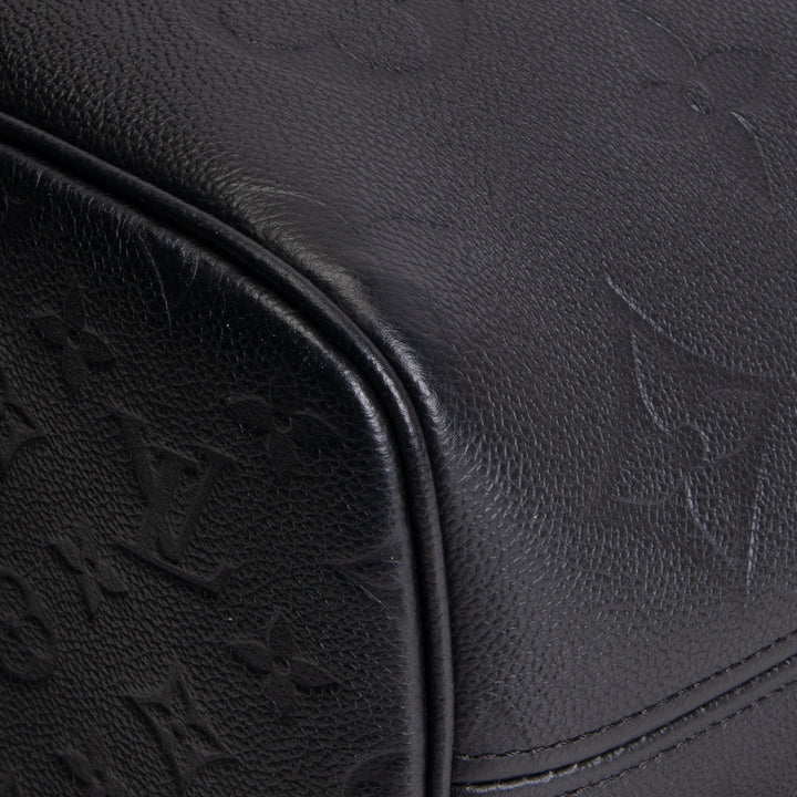 LOUIS VUITTON Monogram Giant Empreinte Neverfull w/ Pouch MM