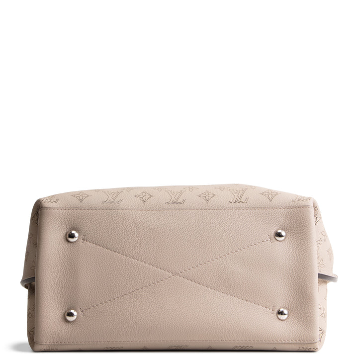 LOUIS VUITTON Monogram Mahina Carmel Hobo - Turtledove