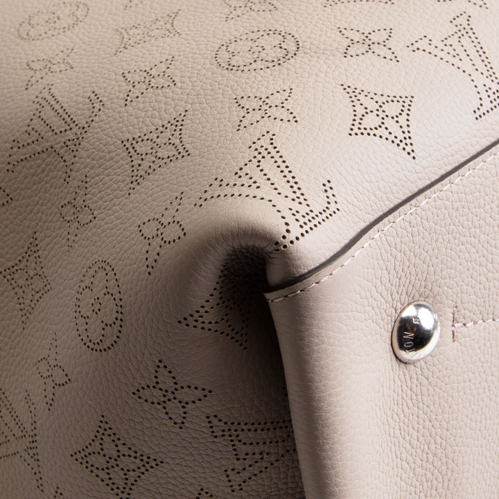 LOUIS VUITTON Monogram Mahina Carmel Hobo - Turtledove