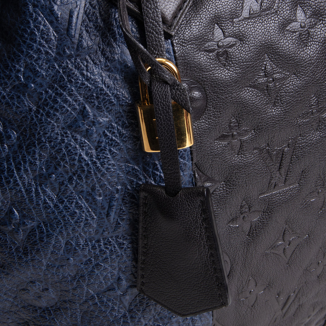 LOUIS VUITTON Monogram Marine Blocks Tote