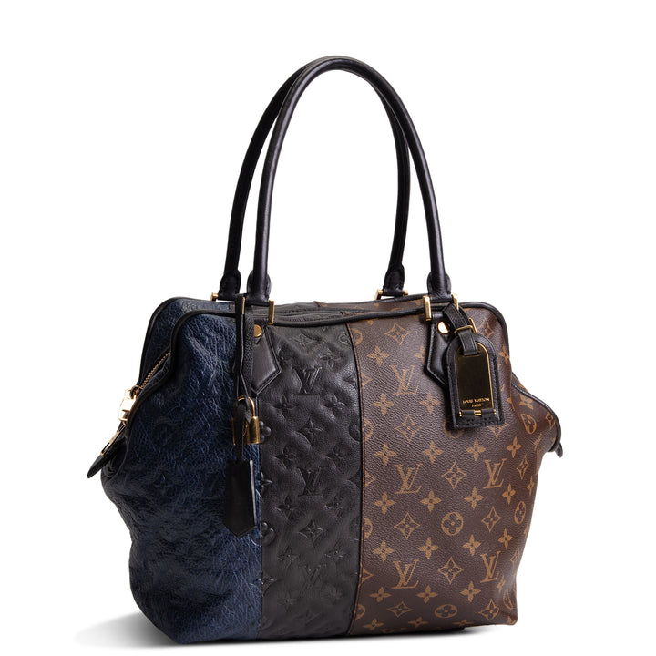 LOUIS VUITTON Monogram Marine Blocks Tote