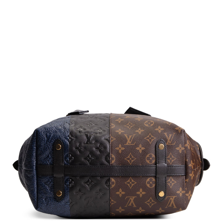 LOUIS VUITTON Monogram Marine Blocks Tote