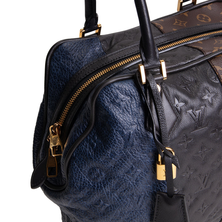 LOUIS VUITTON Monogram Marine Blocks Tote