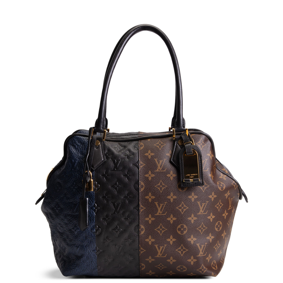 LOUIS VUITTON Monogram Marine Blocks Tote
